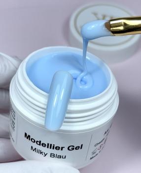 Milky Blue Modeling Gel Karl Diamond 15 ml
